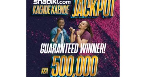 shabiki kaende jackpot.